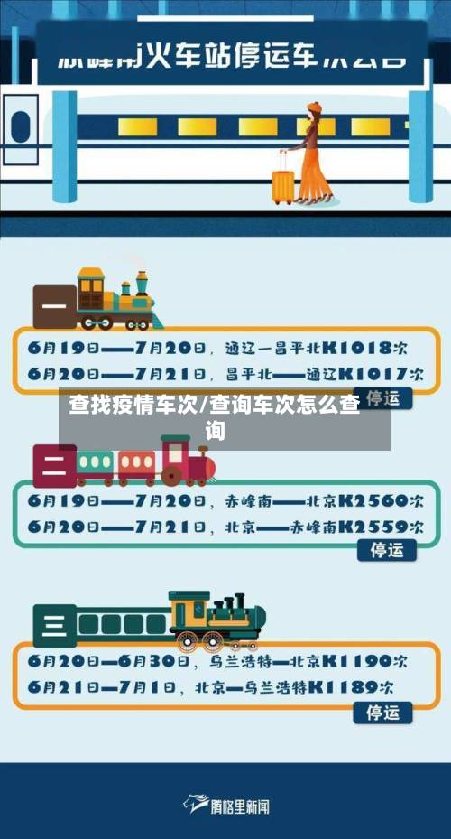 查找疫情车次/查询车次怎么查询-第1张图片
