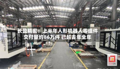 长盈精密:上半年人形机器人零组件交付量约86万件 已超去年全年-第2张图片