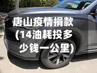 唐山疫情捐款(14油耗投多少钱一公里)-第2张图片