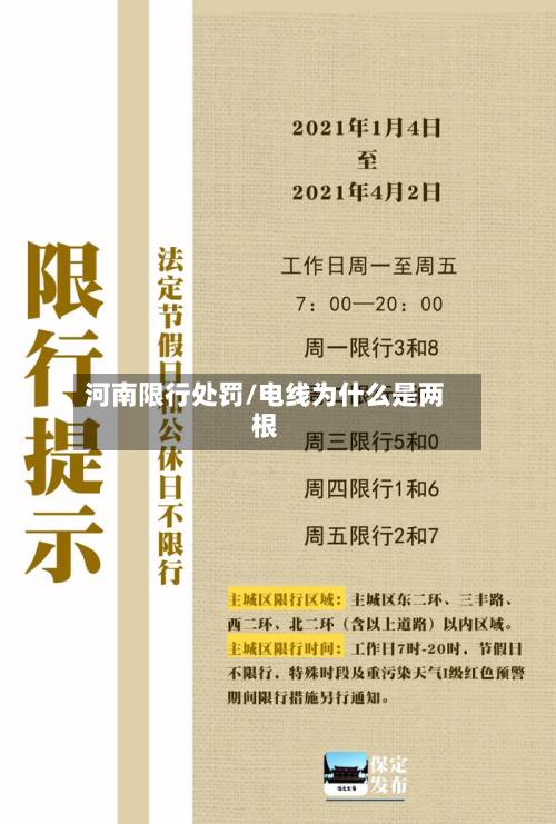 河南限行处罚/电线为什么是两根