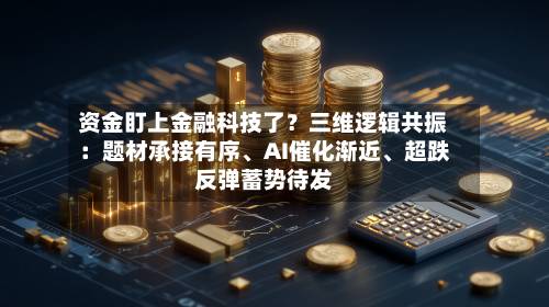 资金盯上金融科技了？三维逻辑共振：题材承接有序、AI催化渐近、超跌反弹蓄势待发