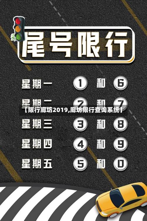 【限行廊坊2019,廊坊限行查询系统】