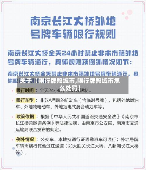 关于【限行牌照城市,限行牌照城市怎么处罚】-第2张图片