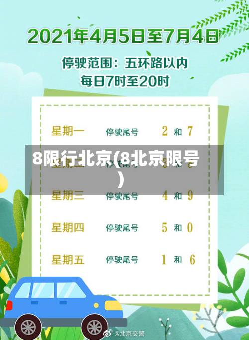 8限行北京(8北京限号)-第2张图片