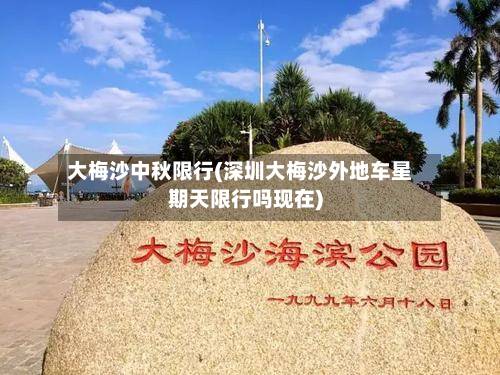 大梅沙中秋限行(深圳大梅沙外地车星期天限行吗现在)
