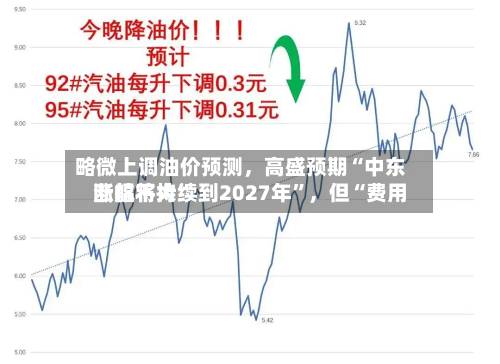 略微上调油价预测，高盛预期“中东断航将持续到2027年	”	，但“费用涨幅不大”-第2张图片