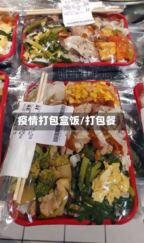 疫情打包盒饭/打包餐