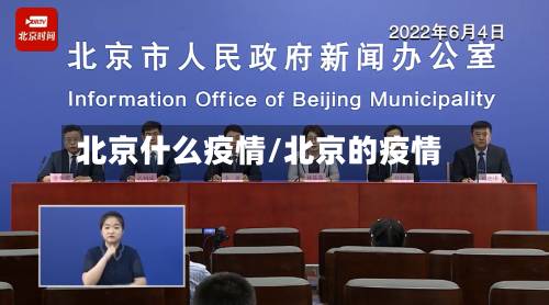 北京什么疫情/北京的疫情