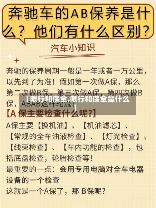 【限行和保全,限行和保全是什么】