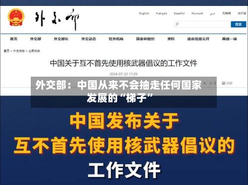 外交部：中国从来不会抽走任何国家发展的“梯子”-第3张图片