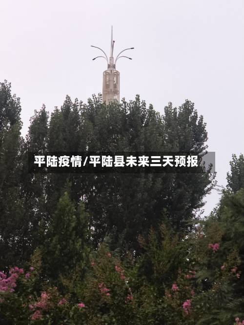 平陆疫情/平陆县未来三天预报