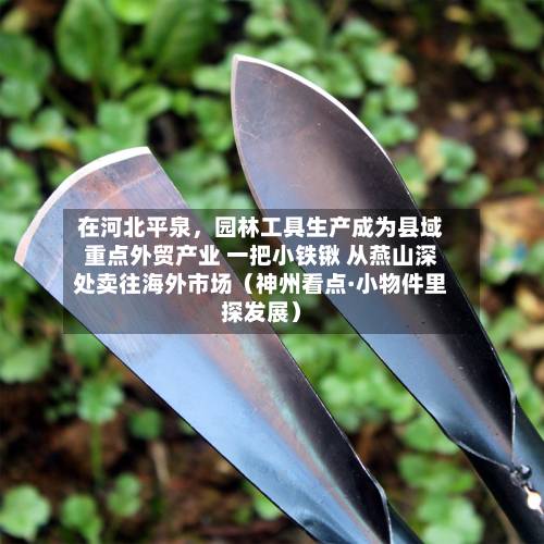 在河北平泉，园林工具生产成为县域重点外贸产业 一把小铁锹 从燕山深处卖往海外市场（神州看点·小物件里探发展）-第3张图片