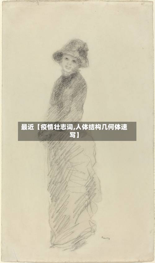 最近【疫情壮志词,人体结构几何体速写】