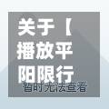 关于【播放平阳限行,平阳车辆销售点地址】-第2张图片