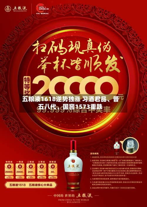 五粮液1618逆势独涨 习酒君品、普五八代	、国窖1573重跌-第2张图片