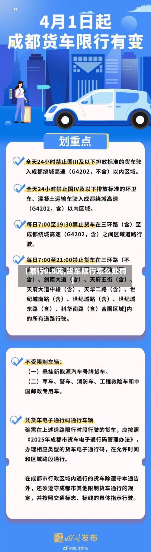 【限行0.6吨,货车限行怎么处罚】