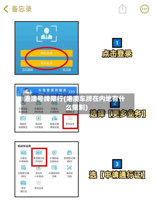 港澳号牌限行(港澳车牌在内地有什么限制)-第3张图片