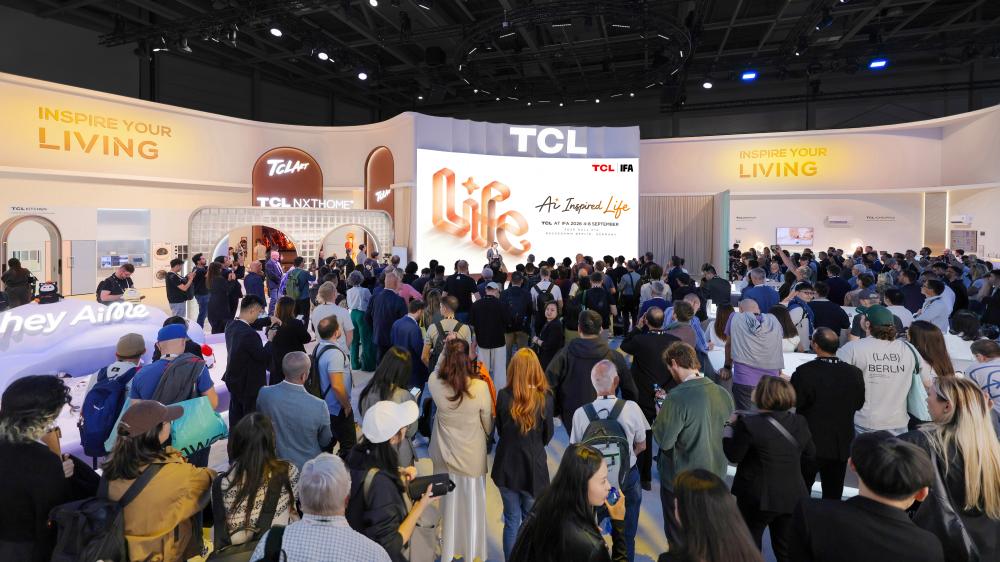 连续16年参展IFA，TCL展示Mini LED及AI家电	，欧洲本土化员工超九成