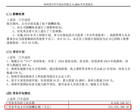星宇股份再现重大财报差错	，2.44万亿外包费用？